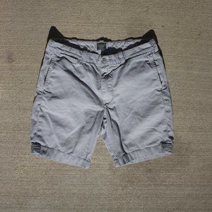 J.Crew Stanton Shorts (32" Waist - 9" Inseam)(Men's) Light Gray